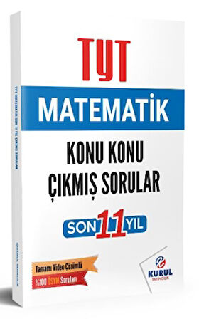 TYT Matematik Son 11 Yıl Konu Konu Çıkmış Sorular ve Video Çözümleri