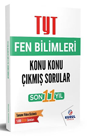 TYT Fen Bilimleri Son 11 Yıl Konu Konu Çıkmış Sorular ve Video Çözümleri