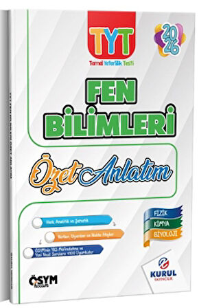 TYT Fen Bilimleri Özet Anlatım