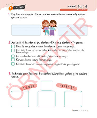 4. Sınıf 4x4'lük Tatil Tekrar Seti | 12 Fasikül+Bilişsel Etkinlikler-2025