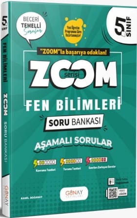 5. Sınıf Fen Bilimleri Zoom Soru Bankası Günay Yayınları