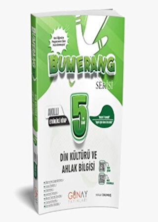 5. Sınıf Bumerang Etkinlikli Din Kültürü ve Ahlak Bilgisi