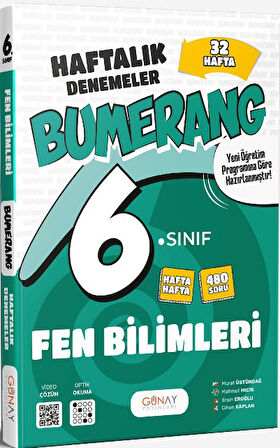 6. Sınıf Fen Bilimleri 32 Haftalık Bumerang Deneme 2026