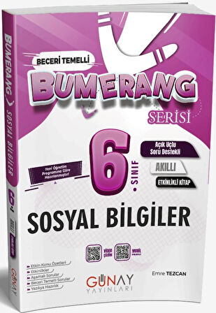 6. Sınıf Sosyal Bilgileri Bumerang Etkinlikli Soru Bankası 2026