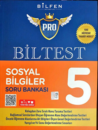 5. SINIF BİLTEST SOSYAL BİLGİLER SORU BANKASI - 2025 YENİ MÜFREDAT