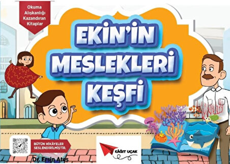 Ekin'in Meslekleri Keşfi Seti (10 Kitap Set) - 4. Sınıf