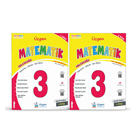 3. Sınıf Yeni Nesil Matematik 1. ve 2. Kitap Üçgen Yayınları