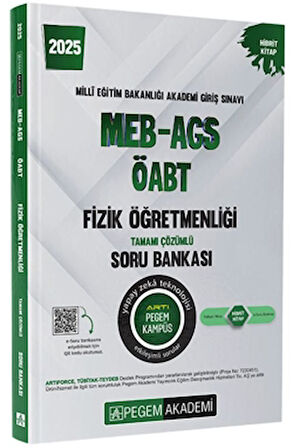 2025 MEB-AGS-ÖABT Fizik Öğretmenliği Tamamı Çözümlü Soru Bankası