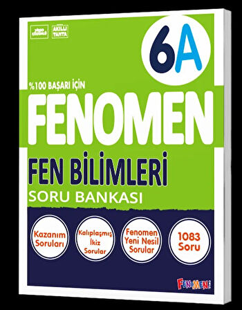 Fenomen Okul Yayınları 6. Sınıf Fen Bilimleri A Soru Bankası