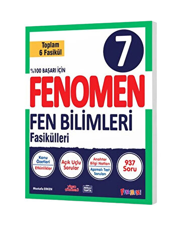 Fenomen Yayınları 7. Sınıf Fen Bilimleri Fasiküller
