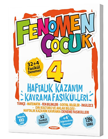 Fenomen Çocuk 2026 4. Sınıf Kkf Tüm Dersler 32 + 4 Fasikül