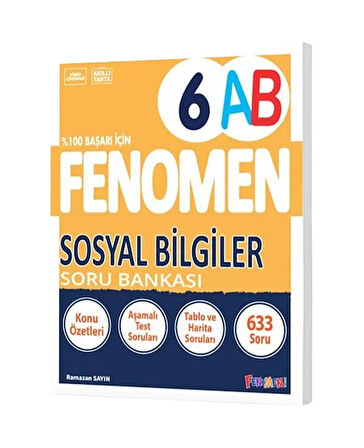 Fenomen 6 Sınıf Sosyal Bilgiler (A-B) Soru Bankası