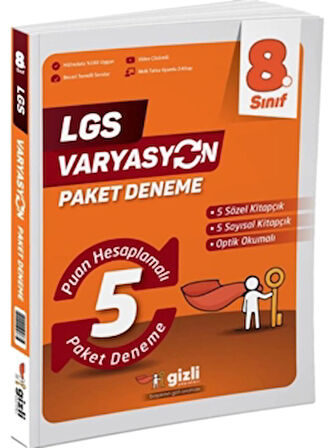 LGS Varyasyon 5 Li Paket Deneme