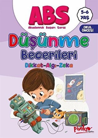 ABS 5-6 Yaş Düşünme Becerileri Dikkat-Algı-Zeka / Buçe Dayı