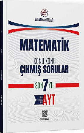 AYT Matematik Konu Konu Çıkmış Sorular Son 7 Yıl Alan Yayınları