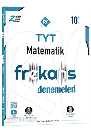 KR AKADEMİ TYT MATEMATİK 10 LU FREKANS DENEMELERİ