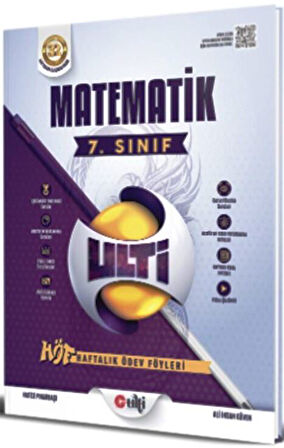 7. Sınıf Matematik Haftalık Ödev Föyleri