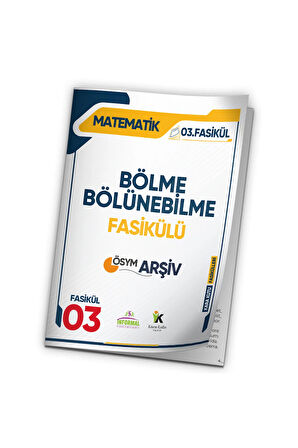 2025 TYT Matematik KaraKutu Bölme Bölünebilme ÖSYM Çıkmış Soru Bankası Modüler Set Çözümlü 3.Fasikül