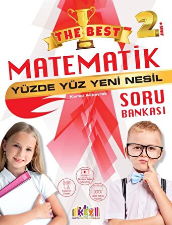 Key Yayınları 2. Sınıf The Best Matematik Yüzde Yüz Yeni Nesil Soru Bankası