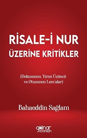 Risale-i Nur Üzerine Kritikler (Dokuzuncu, Yirmi Üçüncü ve Otuzuncu Lem’alar)