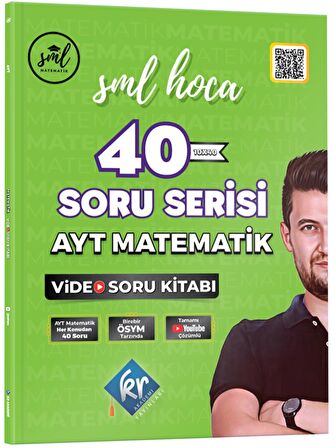 Kr Akademi 2024 Ayt Sml Hoca Matematik 40 Soru Serisi Video Soru Kitabı