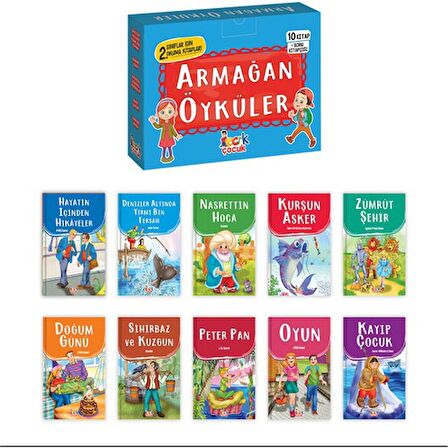 Armağan Öyküler (10 Kitap + Soru Kitapçığı)