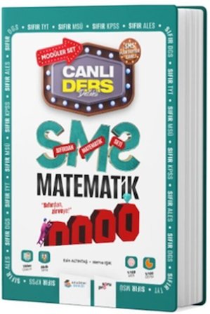 KPSS Sıfırdan Matematik Canlı Ders Modüler Set