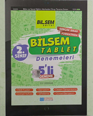 2.sınıf Bilsem Tablet 5'li Deneme