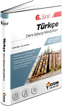 6. Sınıf Türkçe Ders İşleyiş Modülleri