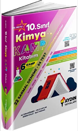 Aydın Yayınları   10. Sınıf Kimya Kamp Kitabım