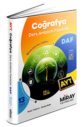 Miray 2024 Ayt Coğrafya Ders Anlatım Fasikülleri