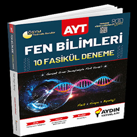 AYT Fen Bilimleri 10 Deneme