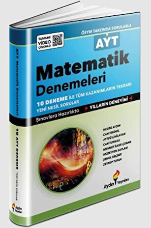 AYT Matematik 10 Deneme