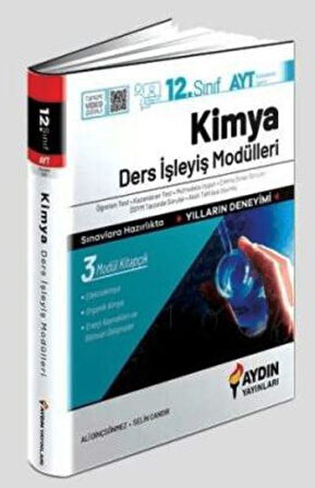 12. Sınıf Aydın Kimya Ders İşleyiş Modülleri