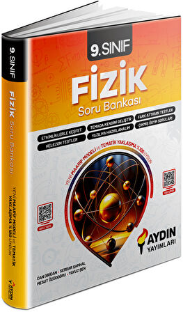 Aydın Yayınları 9. Sınıf 2025 Fizik Soru Bankası