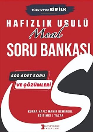 Hafızlık Usulü Meal Soru Bankası - 400 Adet Soru ve Çözümleri