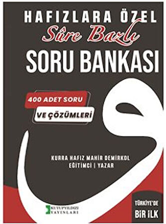 Hafızlara Özel Sure Bazlı Soru Bankası