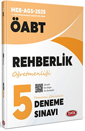 Data Yayınları 2025 ÖABT Rehberlik Öğretmenliği 5 Deneme Sınavı