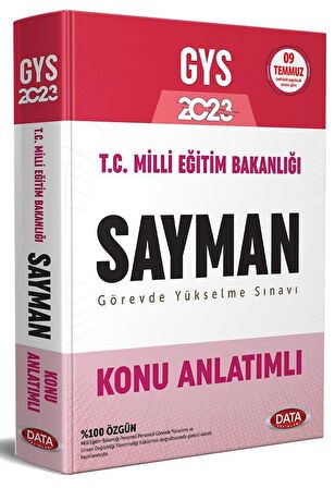 T.C. Milli Eğitim Bakanlığı Sayman GYS Konu Anlatımlı