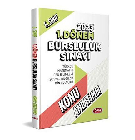 6. Sınıf 1. Dönem Bursluluk Sınavı Konu Anlatımlı