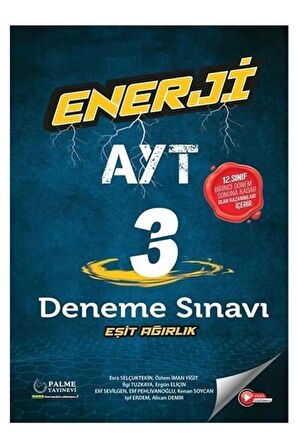 Palme Yks Ayt Enerji 3 Eşit Ağırlık Deneme Sınavı 1.dönem