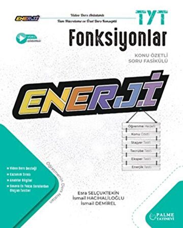 TYT Fonksiyonlar Enerji Konu Özetli Soru Fasikülü Palme Yayınları