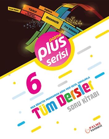 6. Sınıf Plus Serisi Tüm Dersler Soru Kitabı