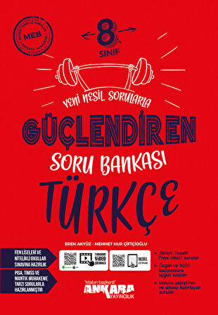 8. Sınıf Türkçe Güçlendiren Soru Bankası