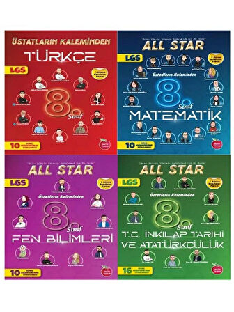 8.SINIF 1.DÖNEM 10 SÜREÇ DEĞERLENDİRME SET ÜSTATLARIN KALEMİNDEN Newton Yayınları