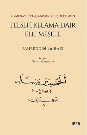 Felsefi Kelama Dair Elli Mesele