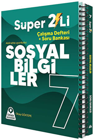 Örnek Akademi 7. Sınıf Süper İkili Sosyal Bilgiler Seti