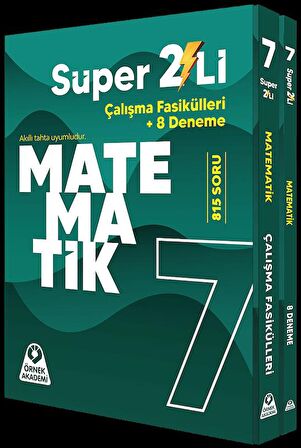 7. Sınıf Süper İkili Matematik Seti