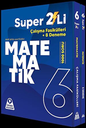 6. Sınıf Süper İkili Matematik Seti