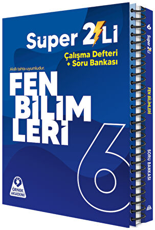 Örnek Akademi 6. Sınıf Fen Bilimleri Süper İkili Çalışma Fasikülleri Seti Örnek Akademi Yayınları